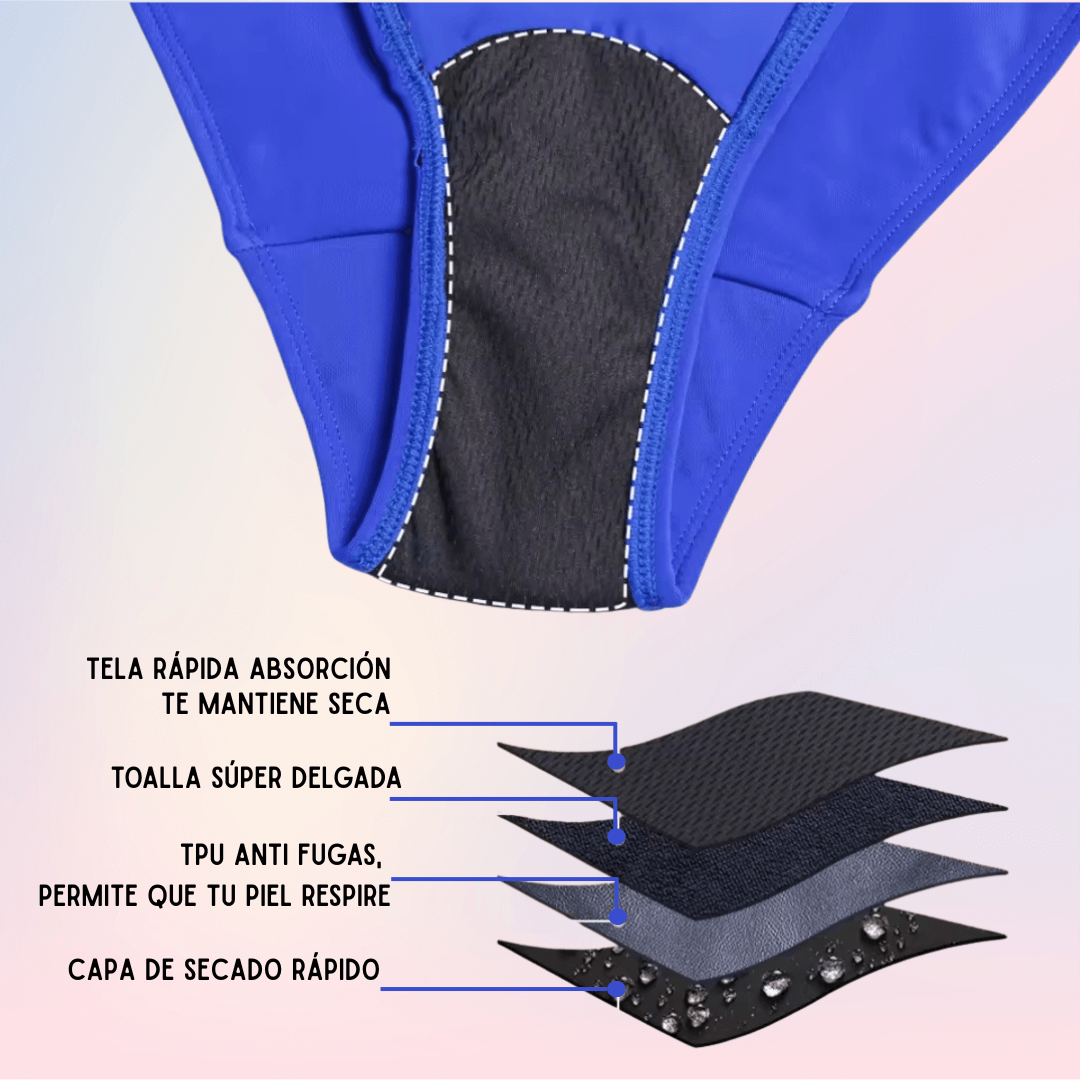 Diana Teens — Traje de Baño Menstrual de Una Pieza