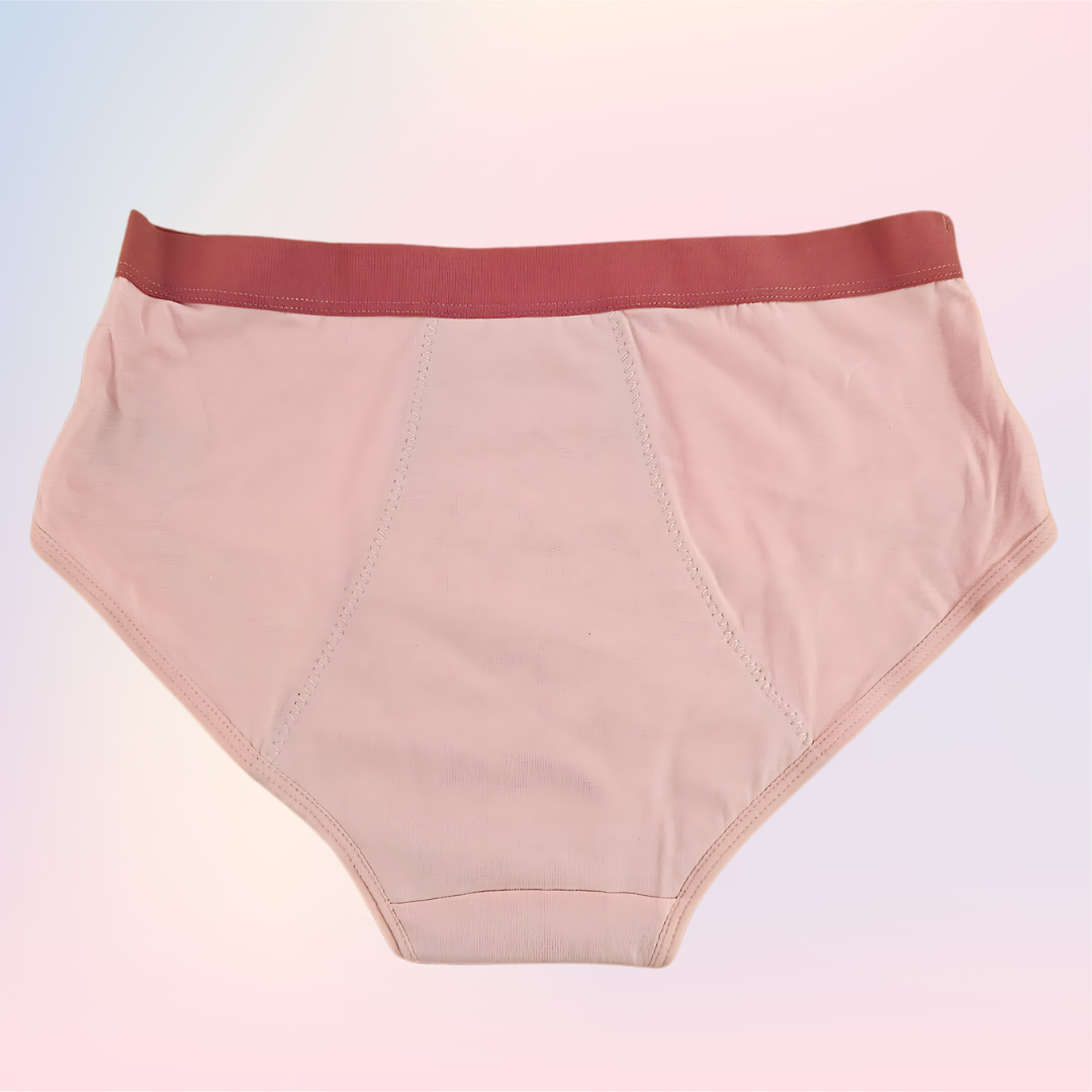 Calzón menstrual para niñas y adolescentes - Teens Rosa Chico